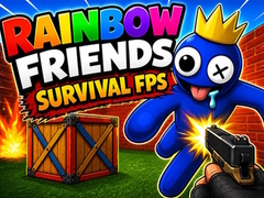 Гульня Rainbow Friends Survival FPS