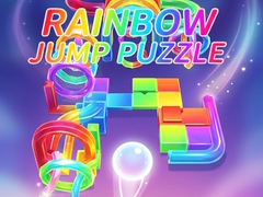 Гульня Rainbow Jump Puzzle
