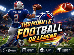 Гульня 2 Minute Football QB Legend