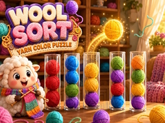 Гульня Wool Sort Yarn Color Puzzle