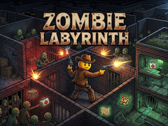 Гульня Zombie Labyrinth