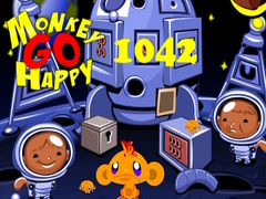 Гульня Monkey Go Happy Stage 1042