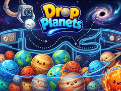 Гульня Drop Planets