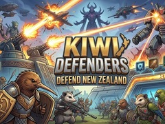 Гульня Kiwi Defenders