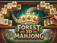 Гульня Forest 3D Mahjong