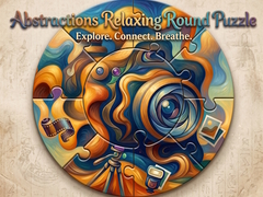 Гульня Abstractions Relaxing Round Puzzle