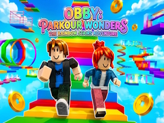 Гульня Obby: Parkour Wonders