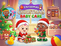Гульня Christmas Baby Care