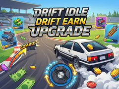Гульня Drift Idle Drift Earn Upgrade