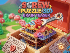 Гульня Screw Puzzle 3D - Brain Teaser