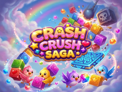 Гульня Crash Crush Saga