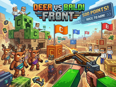Гульня Deer Vs Baldi: Front