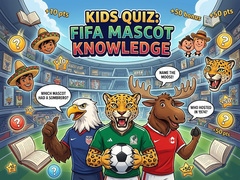 Гульня Kids Quiz: FIFA Mascot Knowledge