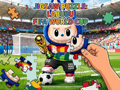 Гульня Jigsaw Puzzle: Labubu FIFA World Cup