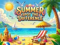 Гульня Summer Spot the Differense