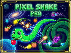 Гульня Pixel Snake Pro