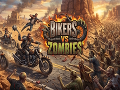 Гульня Bikers vs Zombies