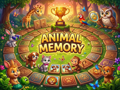 Гульня Animal Memory