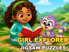 Гульня Girl Explorer Jigsaw Puzzles