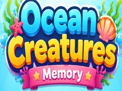 Гульня Ocean Creatures Memory