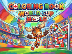 Гульня Coloring Book: World Cup Maple