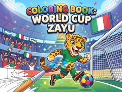 Гульня Coloring Book: World Cup Zayu