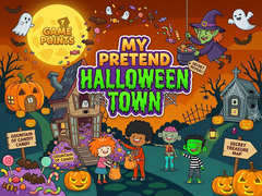 Гульня My Pretend Halloween Town