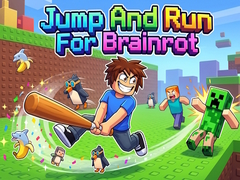 Гульня Jump And Run For Brainrot