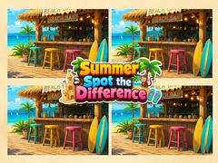 Гульня Summer Spot the Difference
