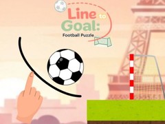 Гульня Line to Goal : Football puzzle