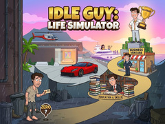Гульня Idle Guy Life Simulator