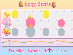 Гульня Eggy Beats