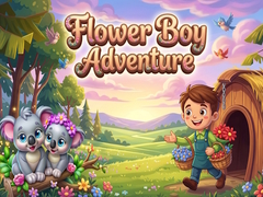 Гульня Flower Boy Adventure