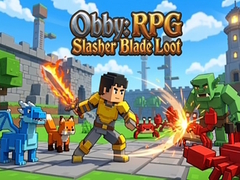 Гульня Obby: RPG Slasher Blade Loot