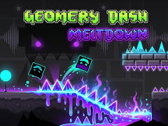 Гульня Geometry Dash Meltdown