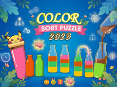 Гульня Color Sort Puzzle 2023