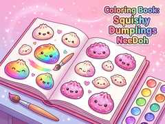 Гульня Coloring Book: Squishy Dumplings NeeDoh