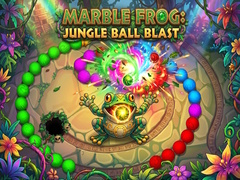 Гульня Marble Frog: Jungle Ball Blast