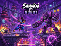 Гульня Samurai vs Robot