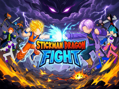 Гульня Stickman Dragon Fight
