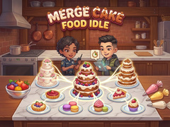 Гульня Merge Cake: Food Idle