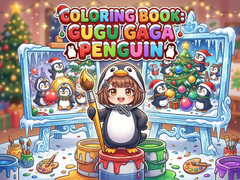 Гульня Coloring Book: Gugu Gaga Penguin