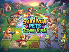 Гульня Survivor Pets: Zombie Rush
