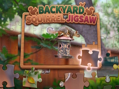 Гульня Backyard Squirrel Jigsaw