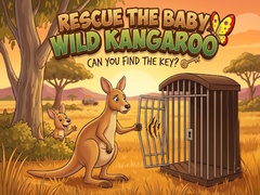 Гульня Rescue the Baby Wild Kangaroo