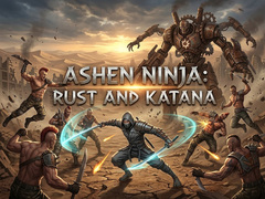 Гульня Ashen Ninja: Rust and Katana