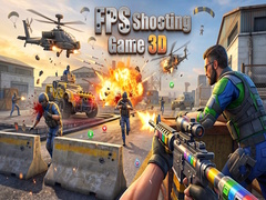 Гульня FPS Gun Shooting Game 3D