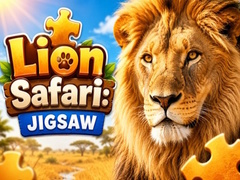 Гульня Lion Safari Jigsaw 