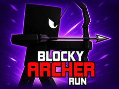 Гульня Blocky Archer Run