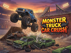 Гульня Monster Truck Car Crush